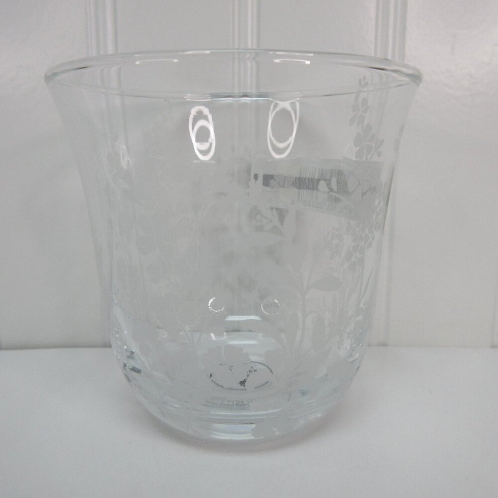 Set of 4 Pioneer Woman Daisy Glass Tumbler Clear 12oz